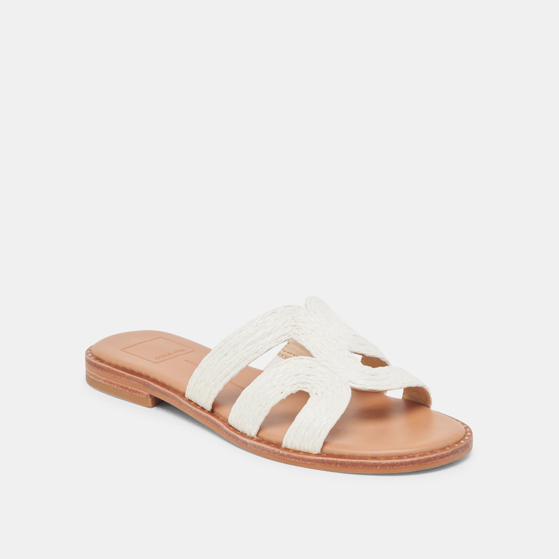 EMON SANDALS WHITE RAFFIA Dolce Vita