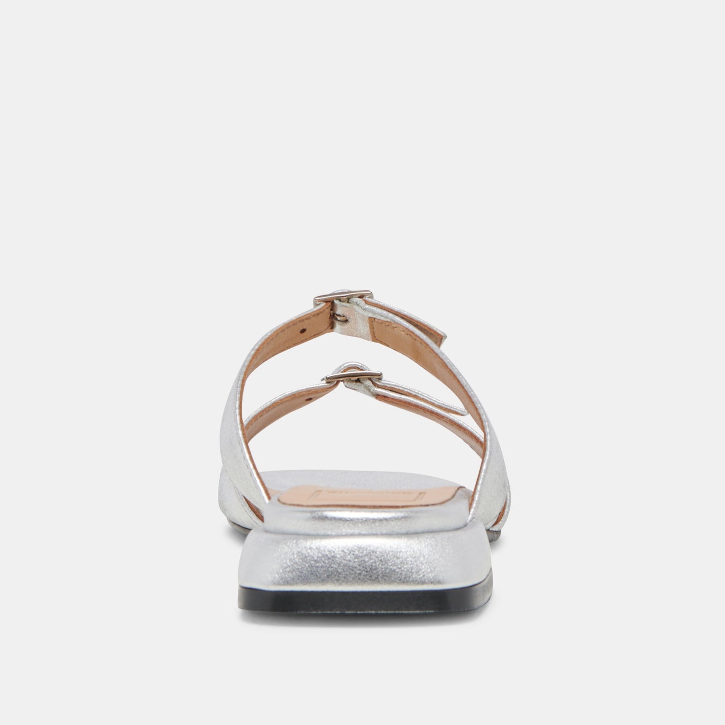 LAVERN SANDALS SILVER METALLIC LEATHER Dolce Vita