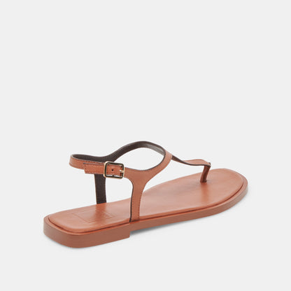 Raye Tan Leather Sandals Dolce Vita