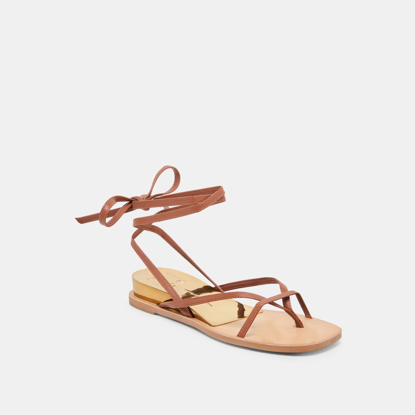 RUDIE SANDALS COGNAC LEATHER Dolce Vita