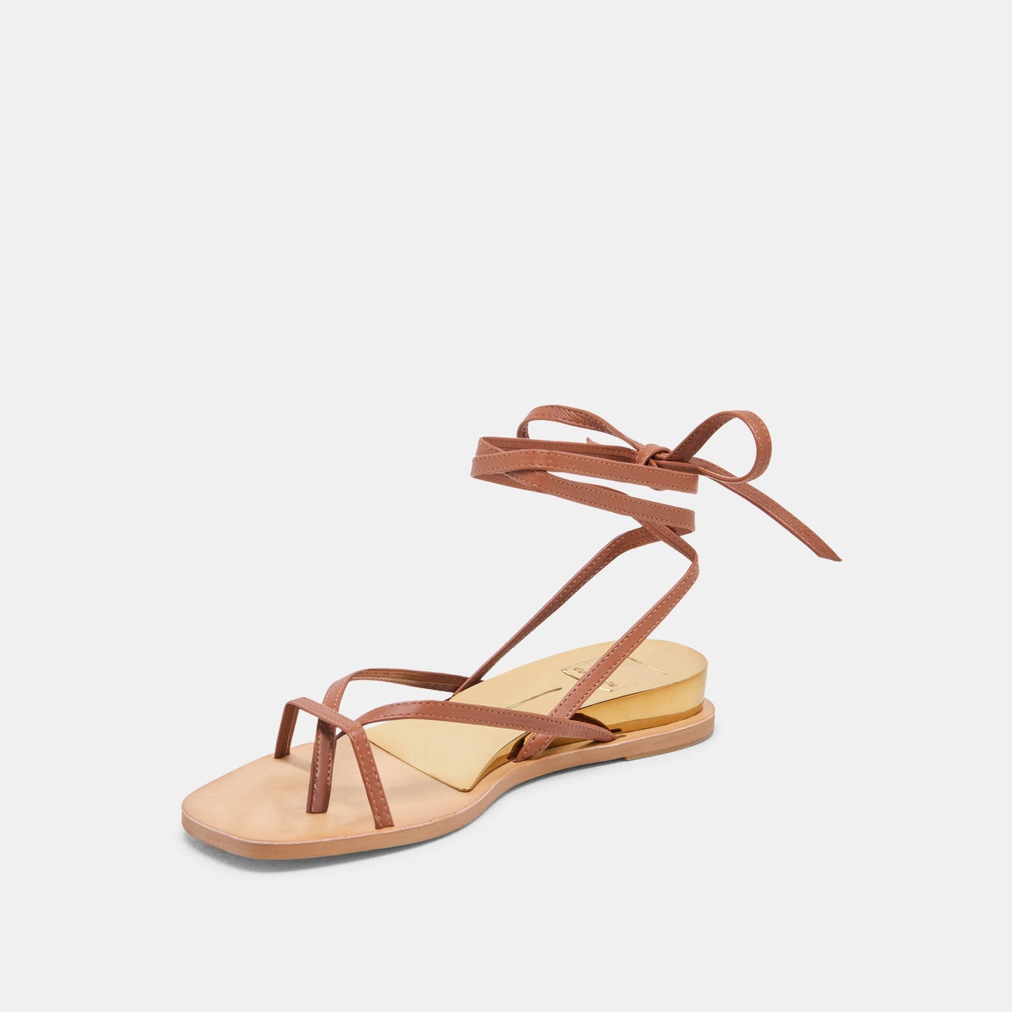 RUDIE SANDALS COGNAC LEATHER Dolce Vita