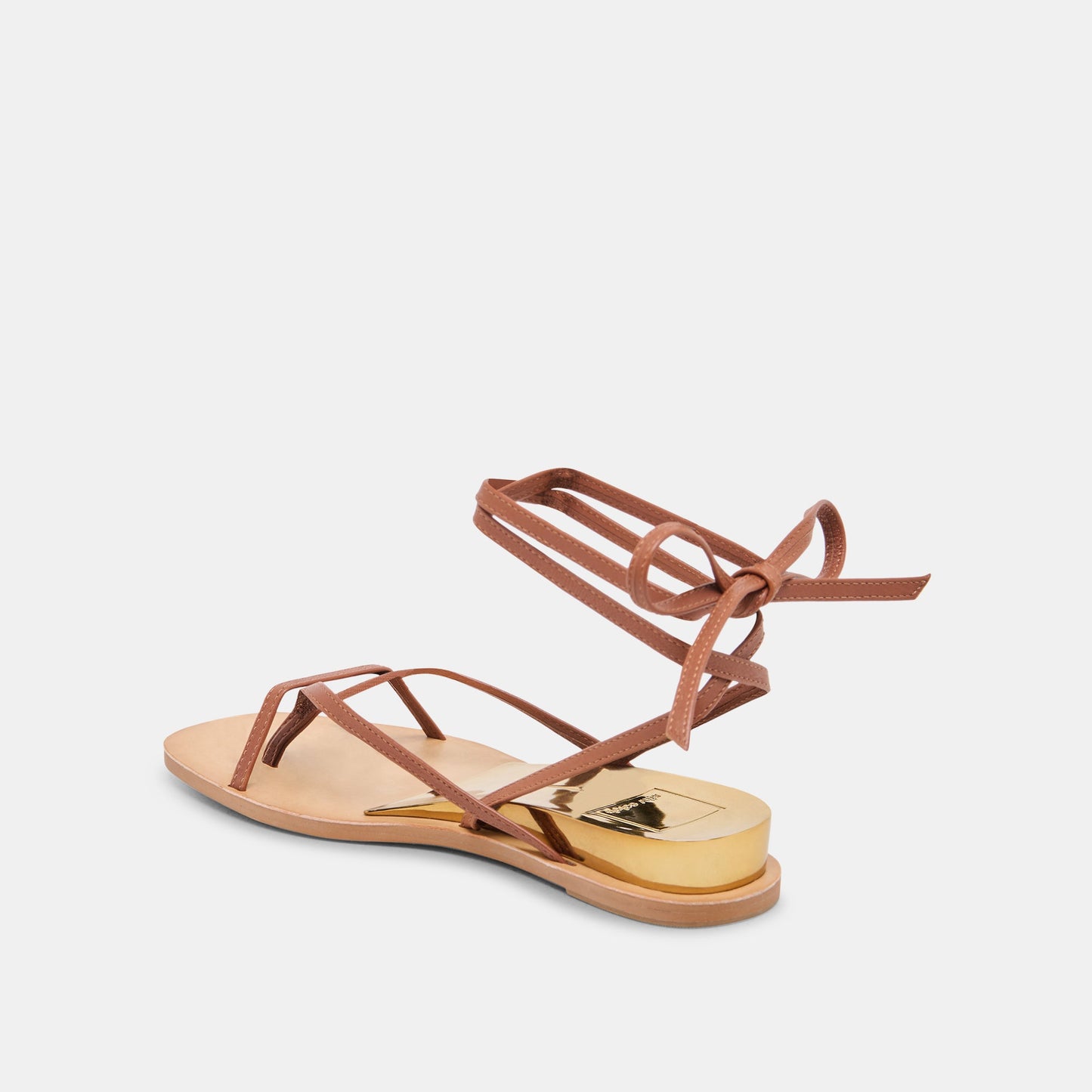 RUDIE SANDALS COGNAC LEATHER Dolce Vita