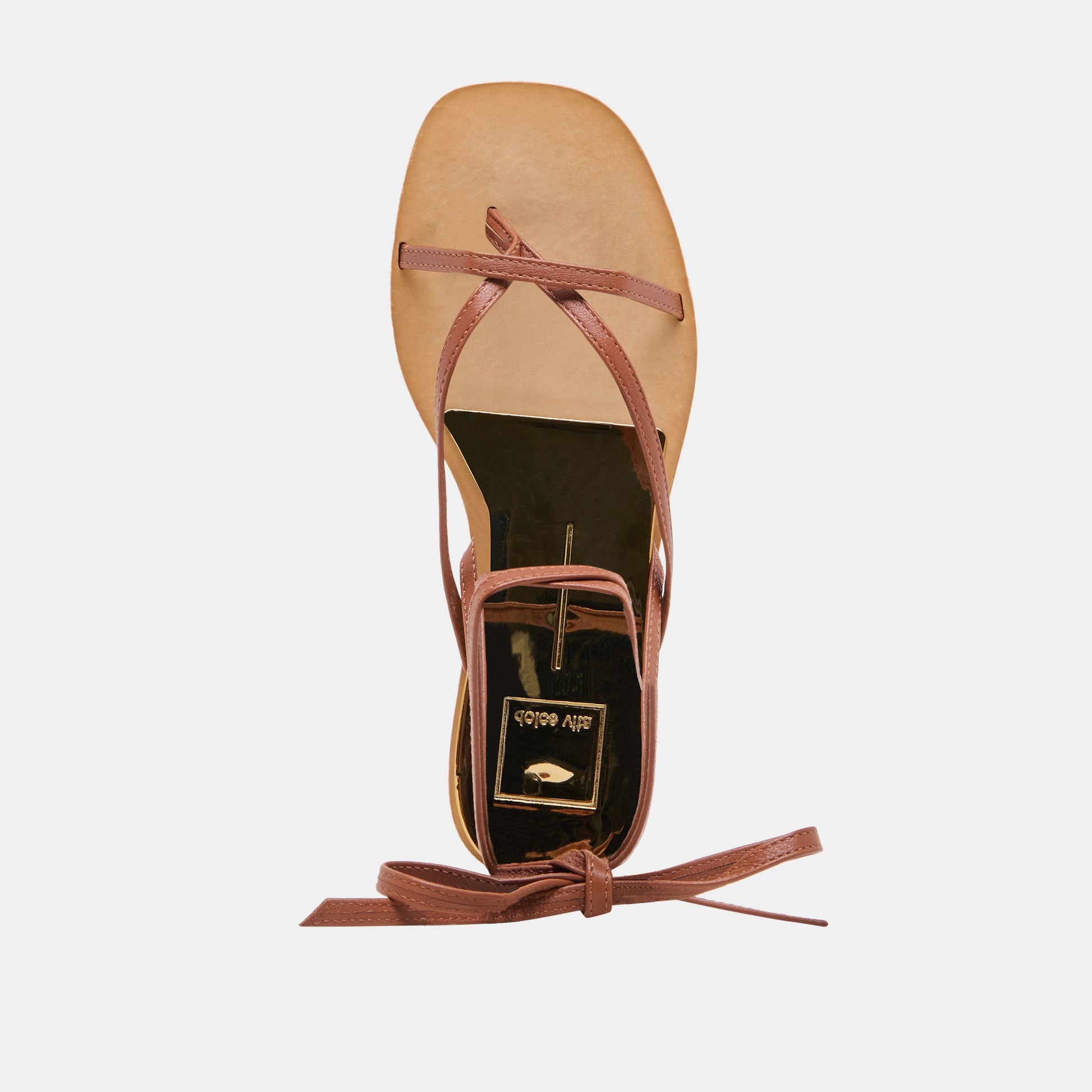 RUDIE SANDALS COGNAC LEATHER Dolce Vita