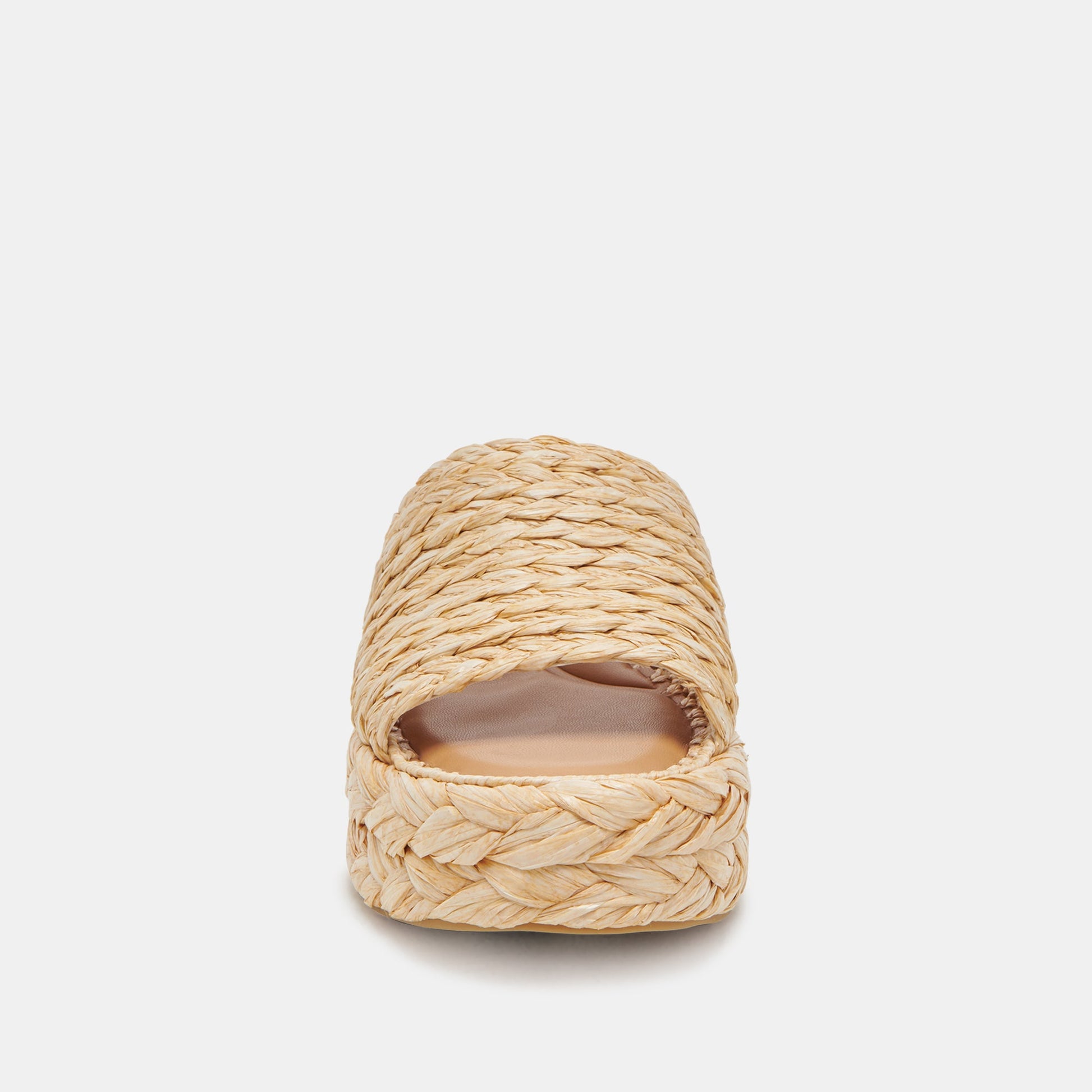 Chavi Wide Sandals LT Natural Raffia Dolce Vita