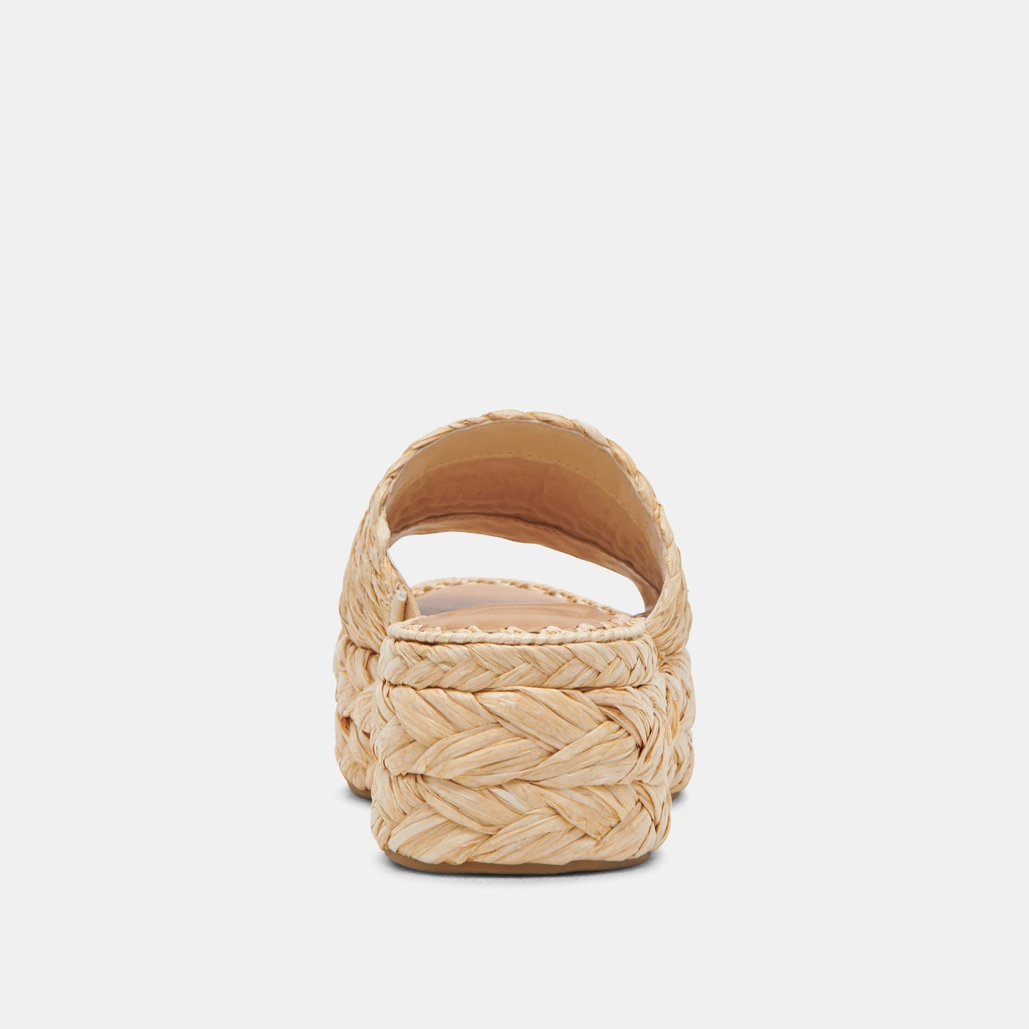 Chavi Wide Sandals LT Natural Raffia Dolce Vita