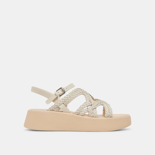 GATSBY SANDALS CREME LEATHER Dolce Vita