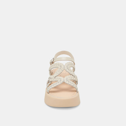 GATSBY SANDALS CREME LEATHER Dolce Vita