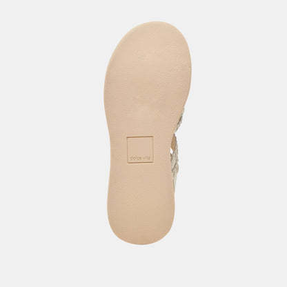GATSBY SANDALS CREME LEATHER Dolce Vita