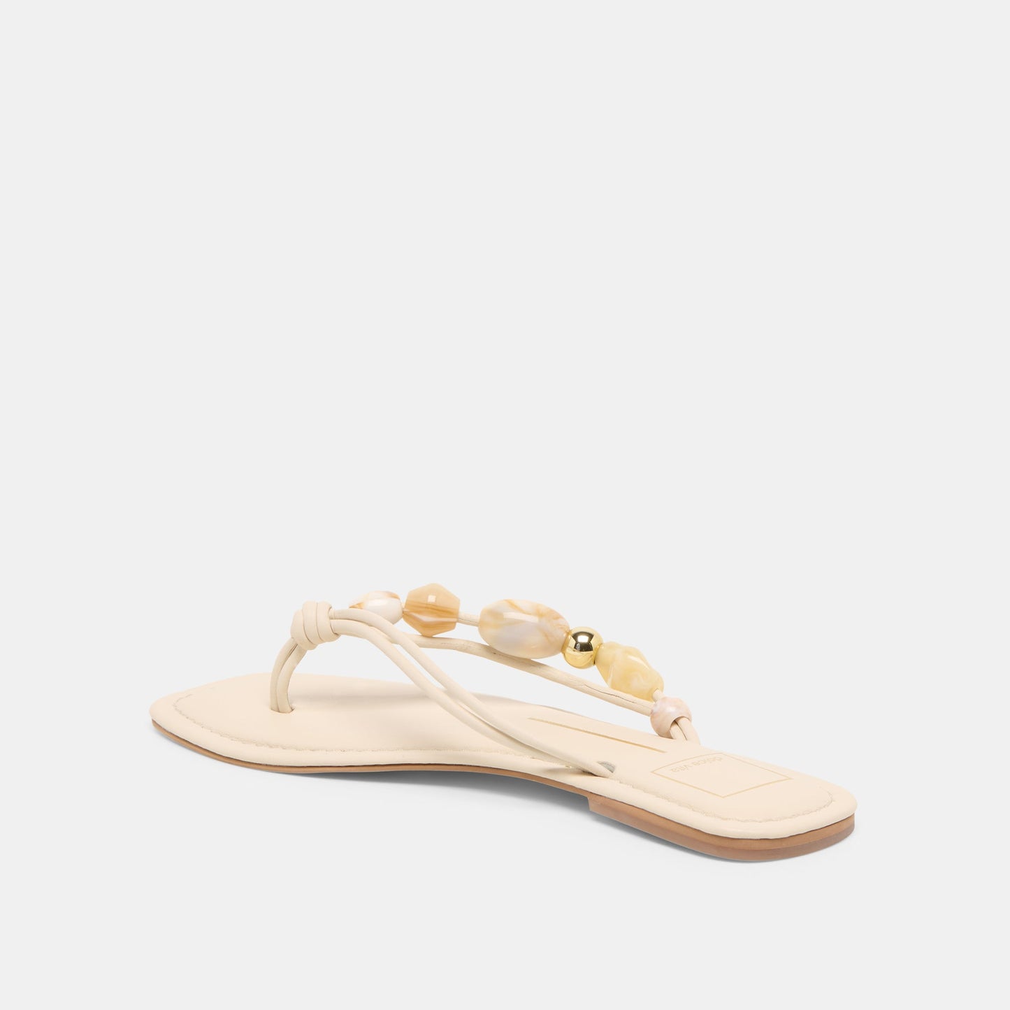 Cely Ivory Leather Sandals Dolce Vita