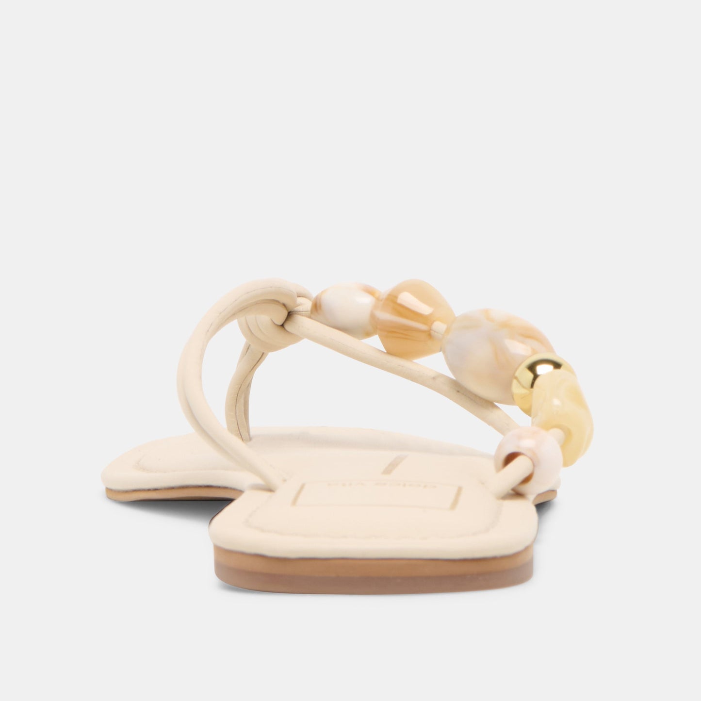 Cely Ivory Leather Sandals Dolce Vita