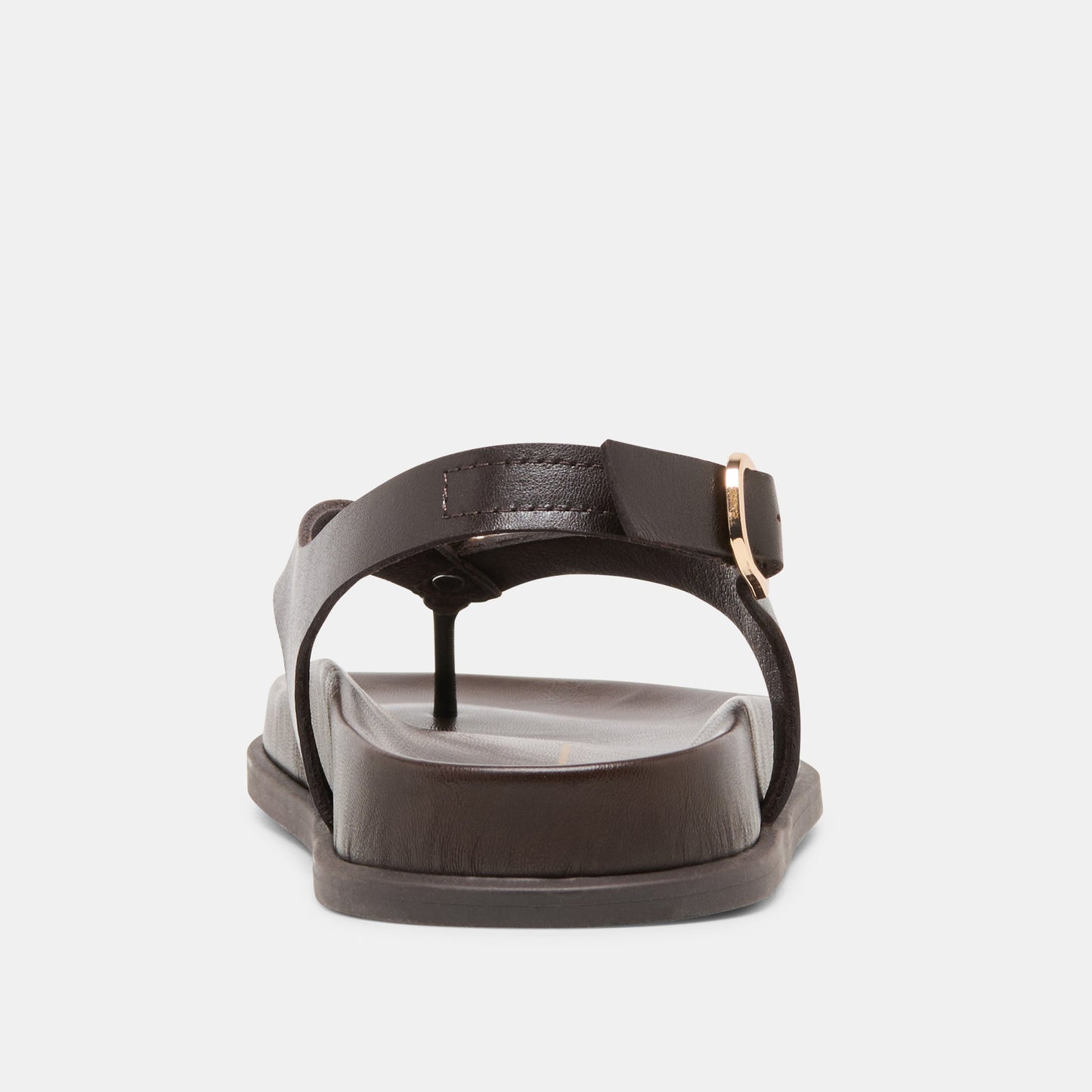 Jony Dk Brown Leather Sandals Dolce Vita