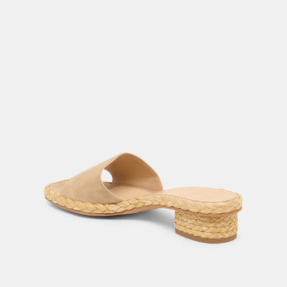 Dixi Camel Suede Sandals Dolce Vita