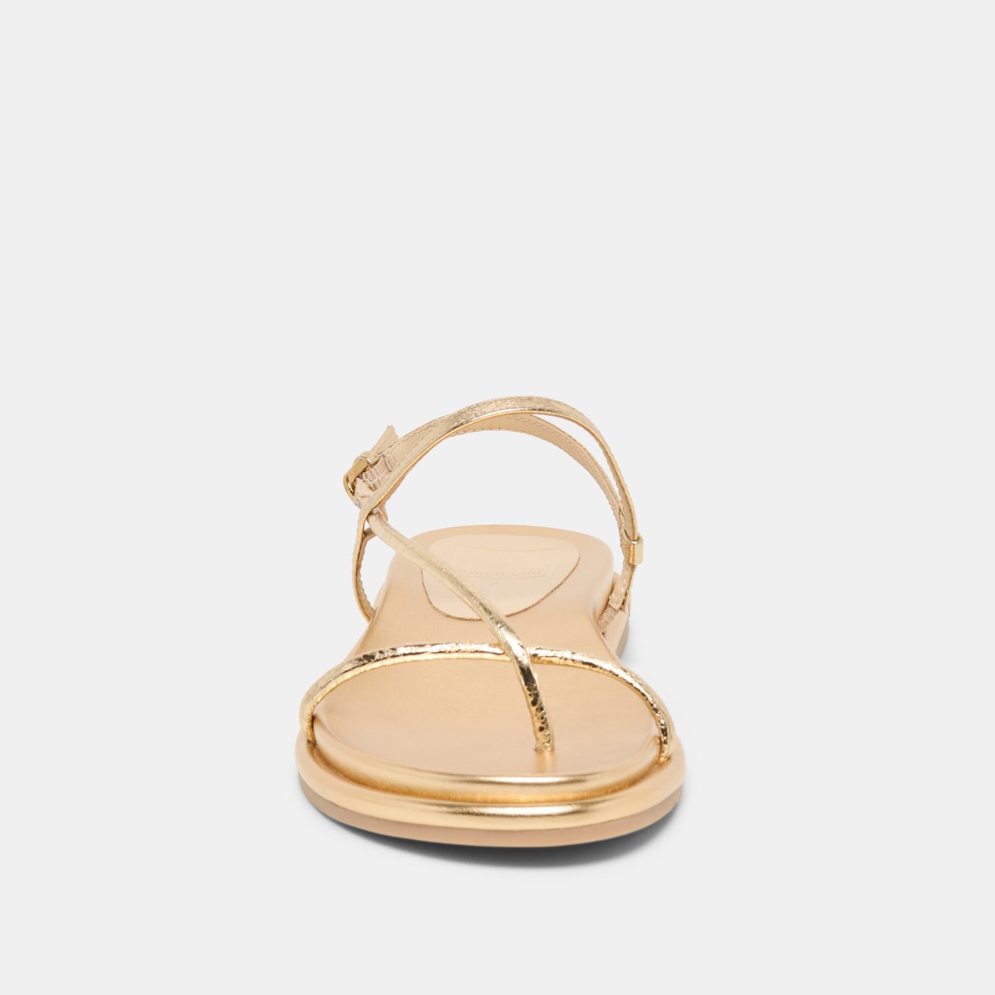 Dom Gold Distressed Leather Sandals Dolce Vita