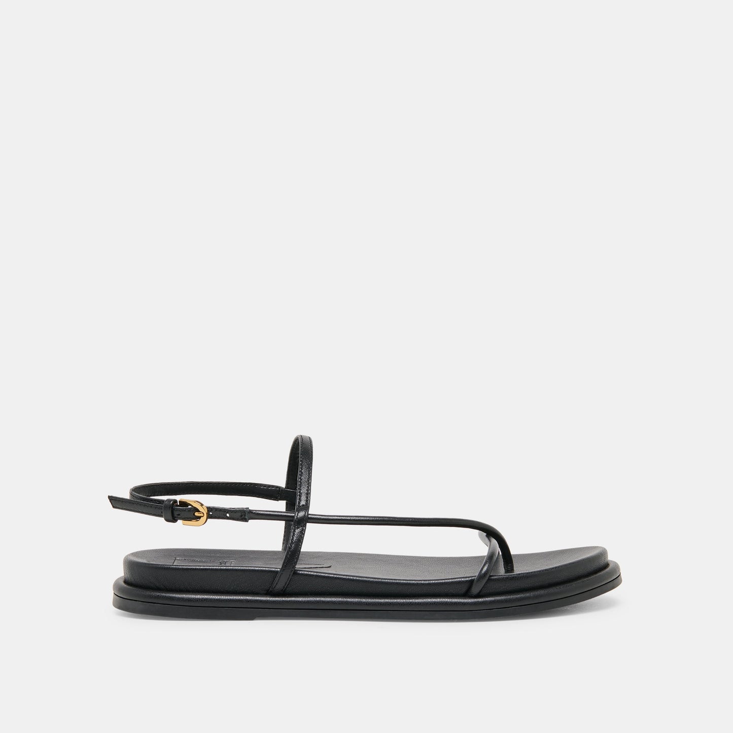Dom Black Leather Sandals Dolce Vita
