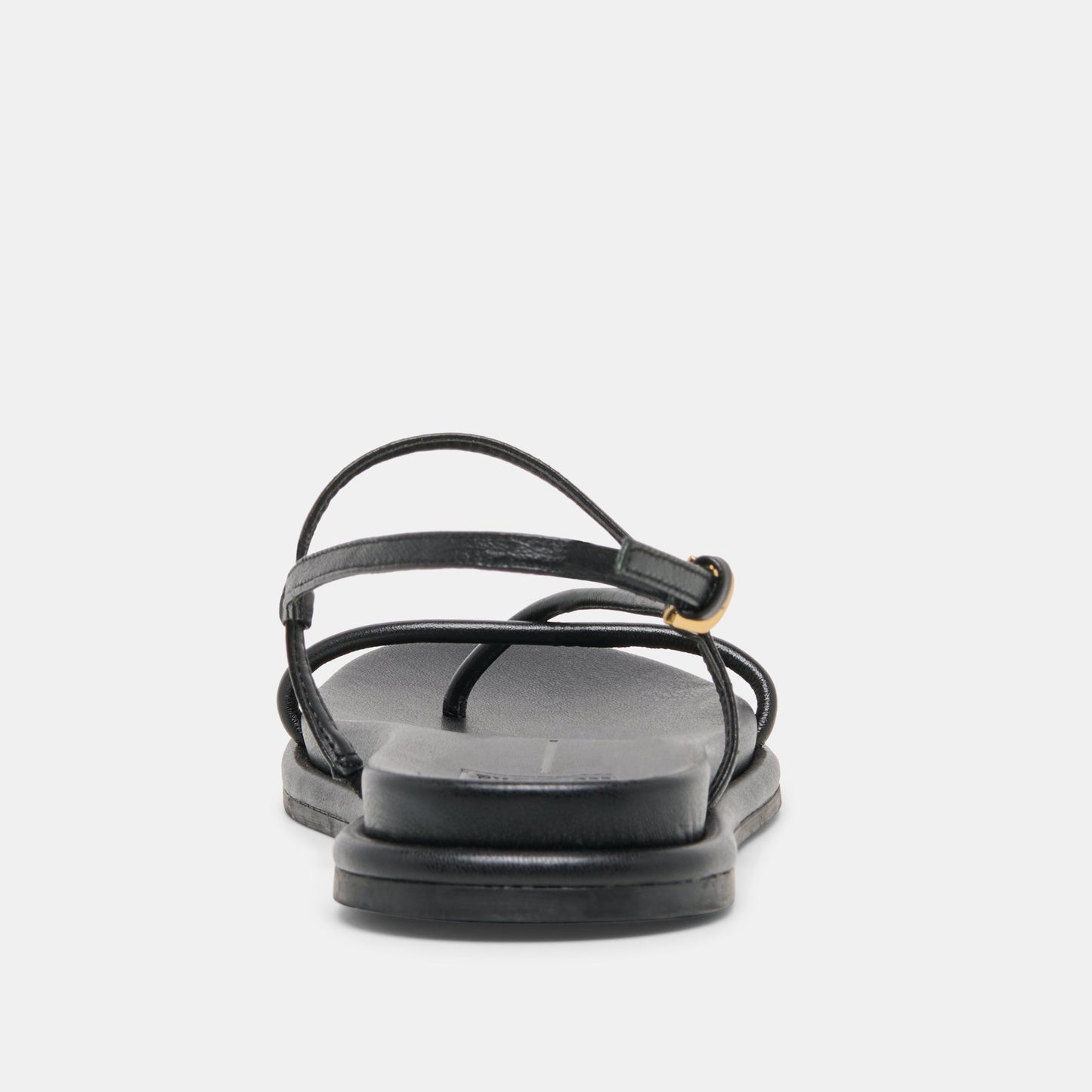 Dom Black Leather Sandals Dolce Vita