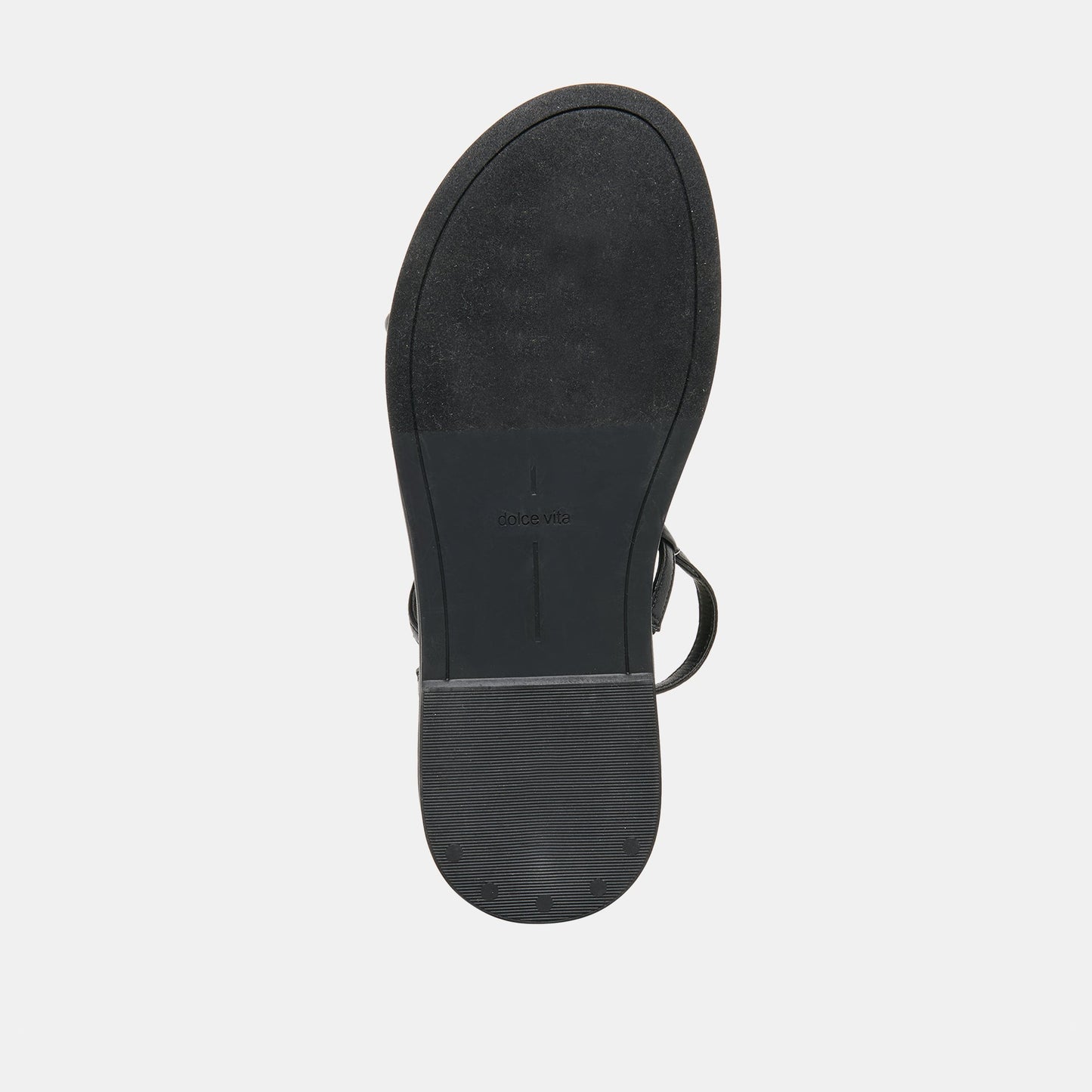 Dom Black Leather Sandals Dolce Vita