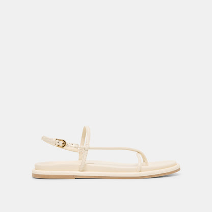 Dom Off White Leather Sandals Dolce Vita
