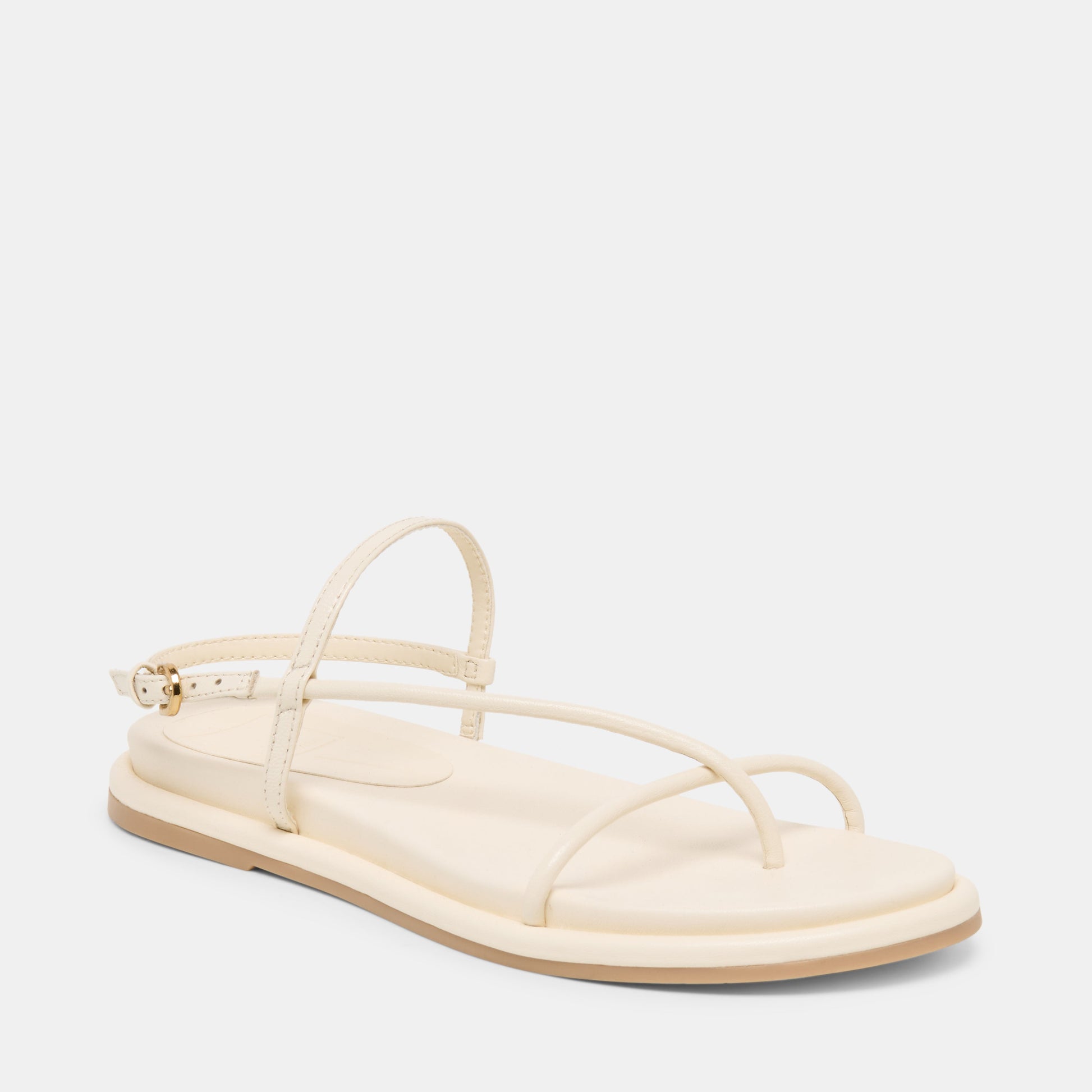 Dom Off White Leather Sandals Dolce Vita