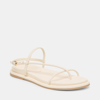 Dom Off White Leather Sandals Dolce Vita