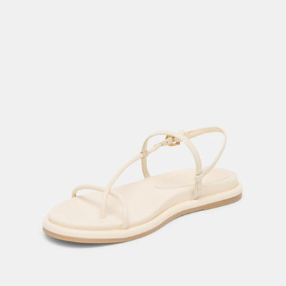 Dom Off White Leather Sandals Dolce Vita