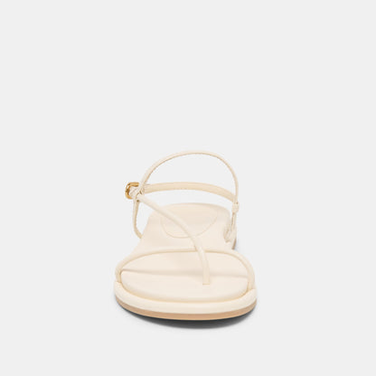 Dom Off White Leather Sandals Dolce Vita