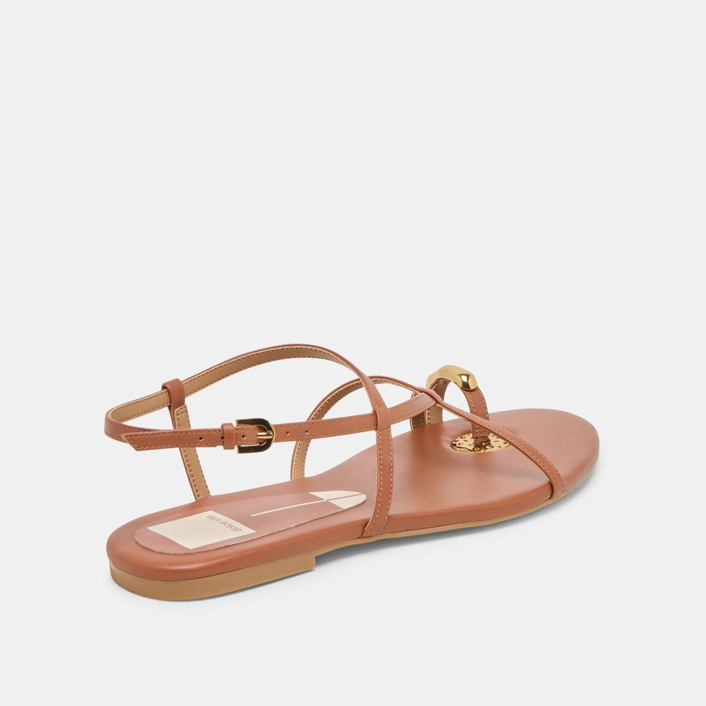 KESHA SANDALS COGNAC LEATHER Dolce Vita