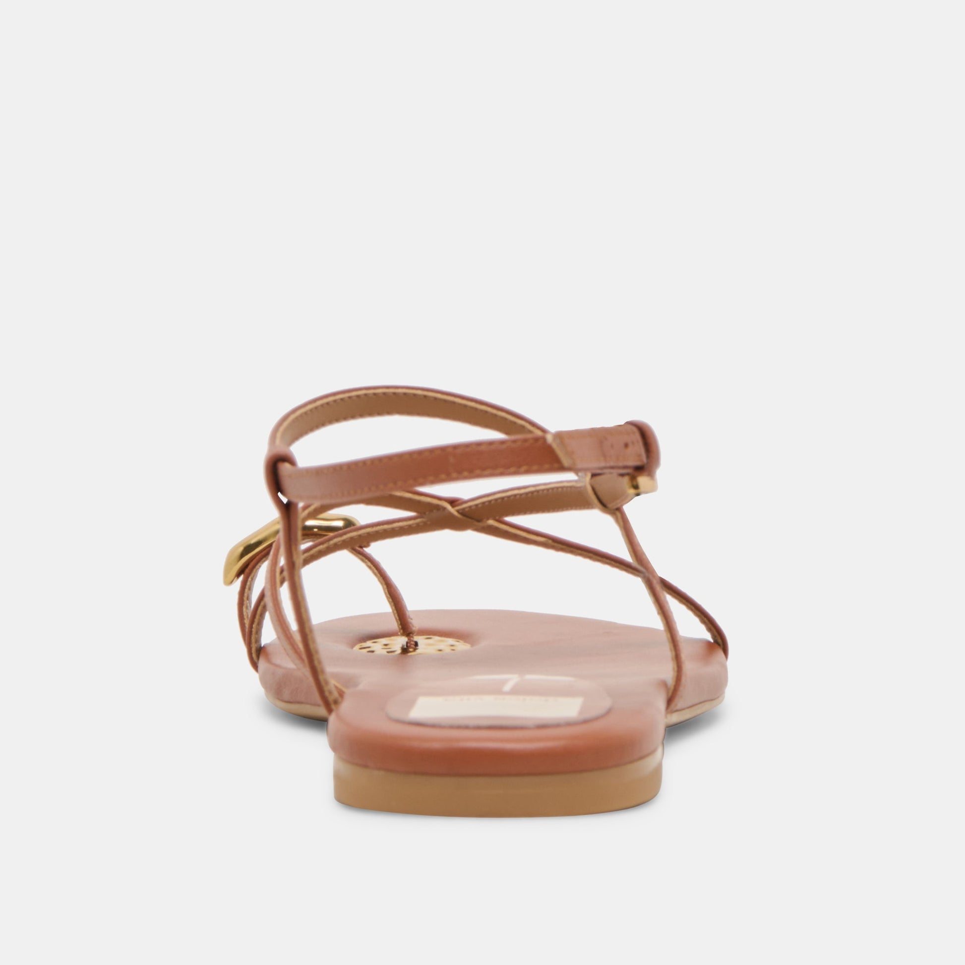 KESHA SANDALS COGNAC LEATHER Dolce Vita