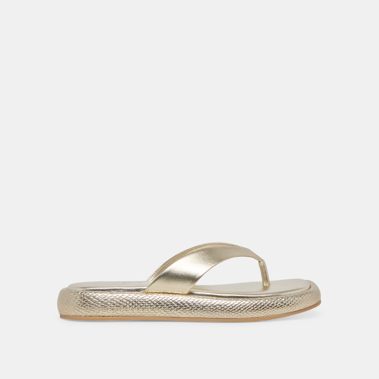 ADIN SANDALS PLATINUM DISTRESSED LEATHER Dolce Vita