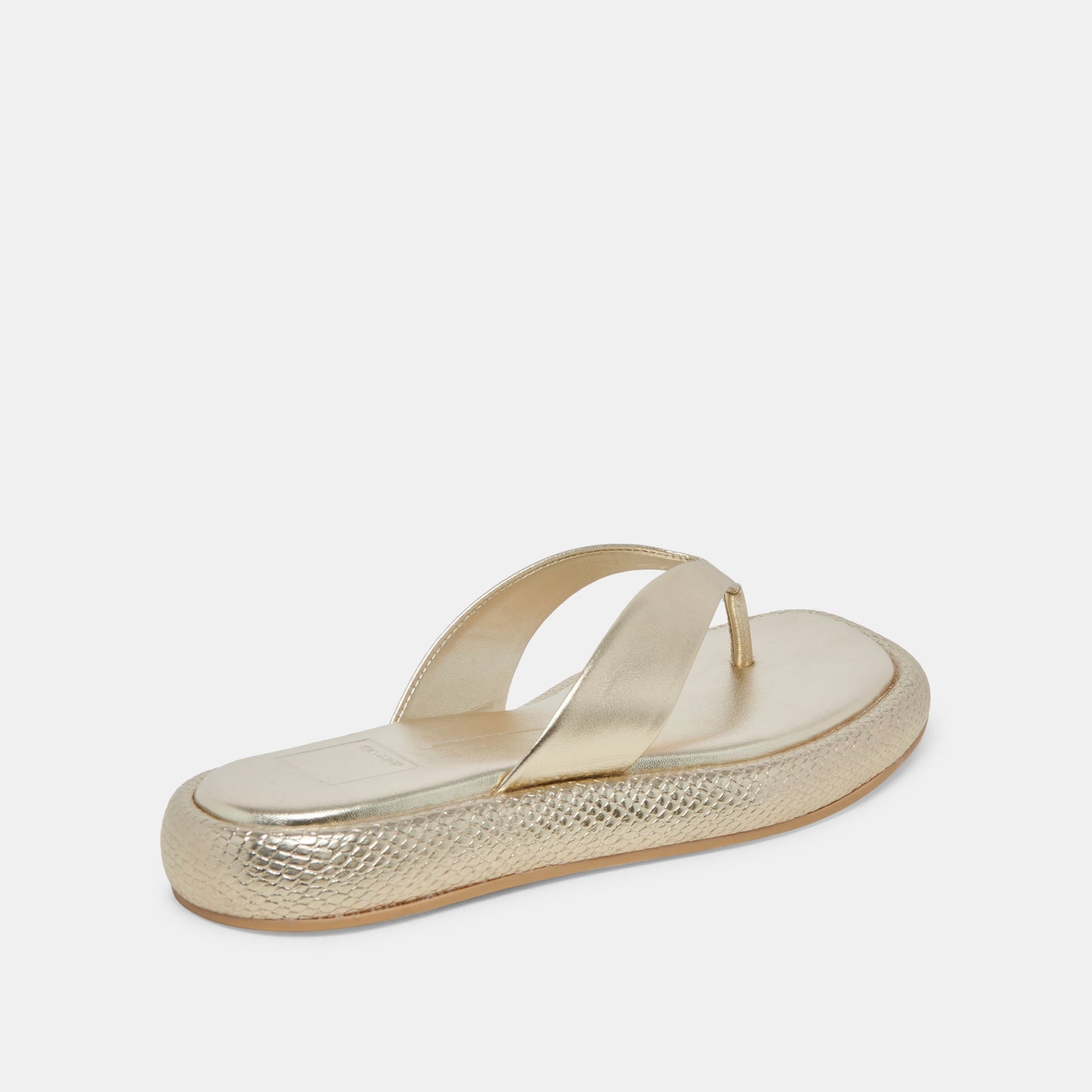 ADIN SANDALS PLATINUM DISTRESSED LEATHER Dolce Vita