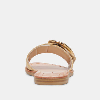 DANNA SANDALS NATURAL RAFFIA Dolce Vita