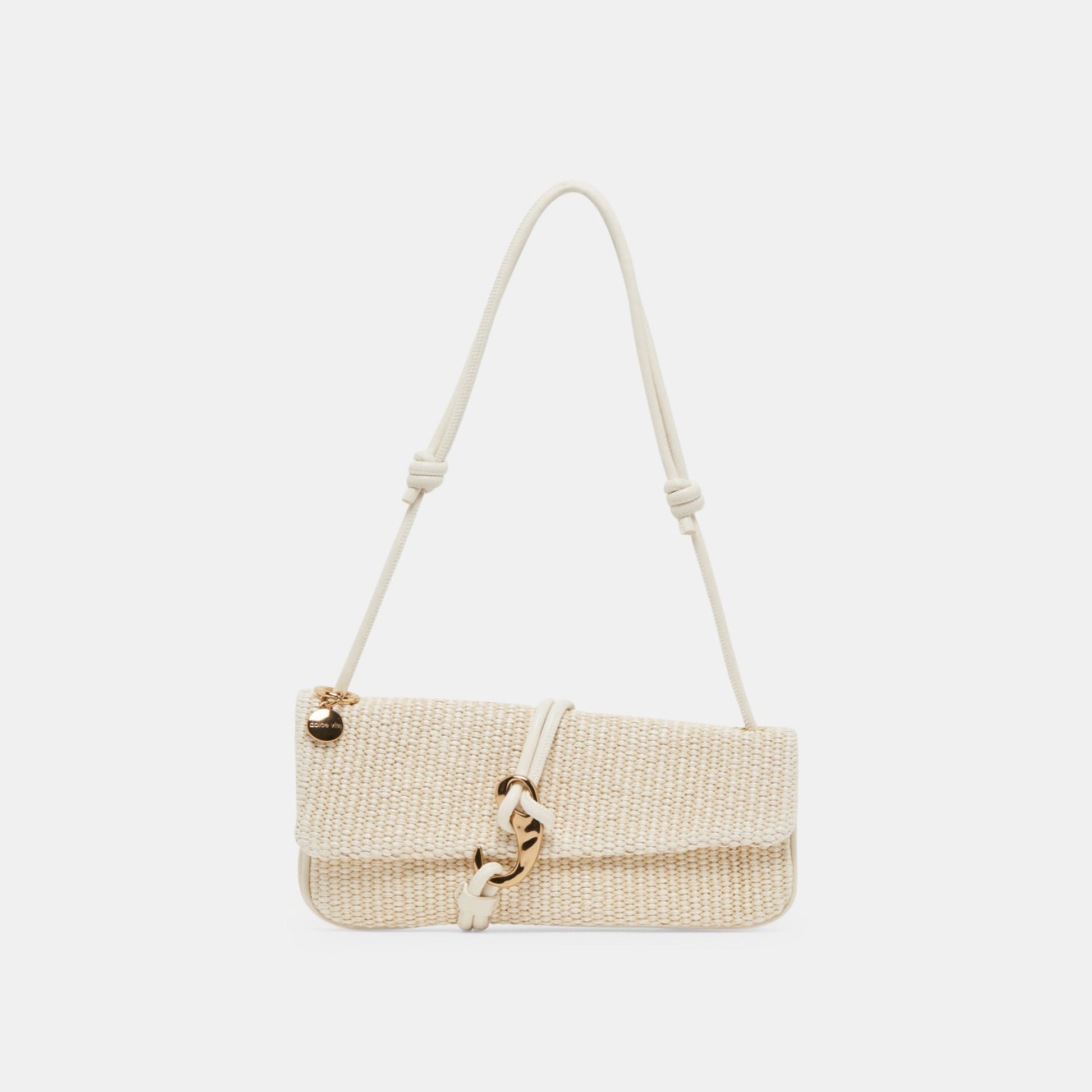 Alice Natural Raffia Shoulder Bag Dolce Vita