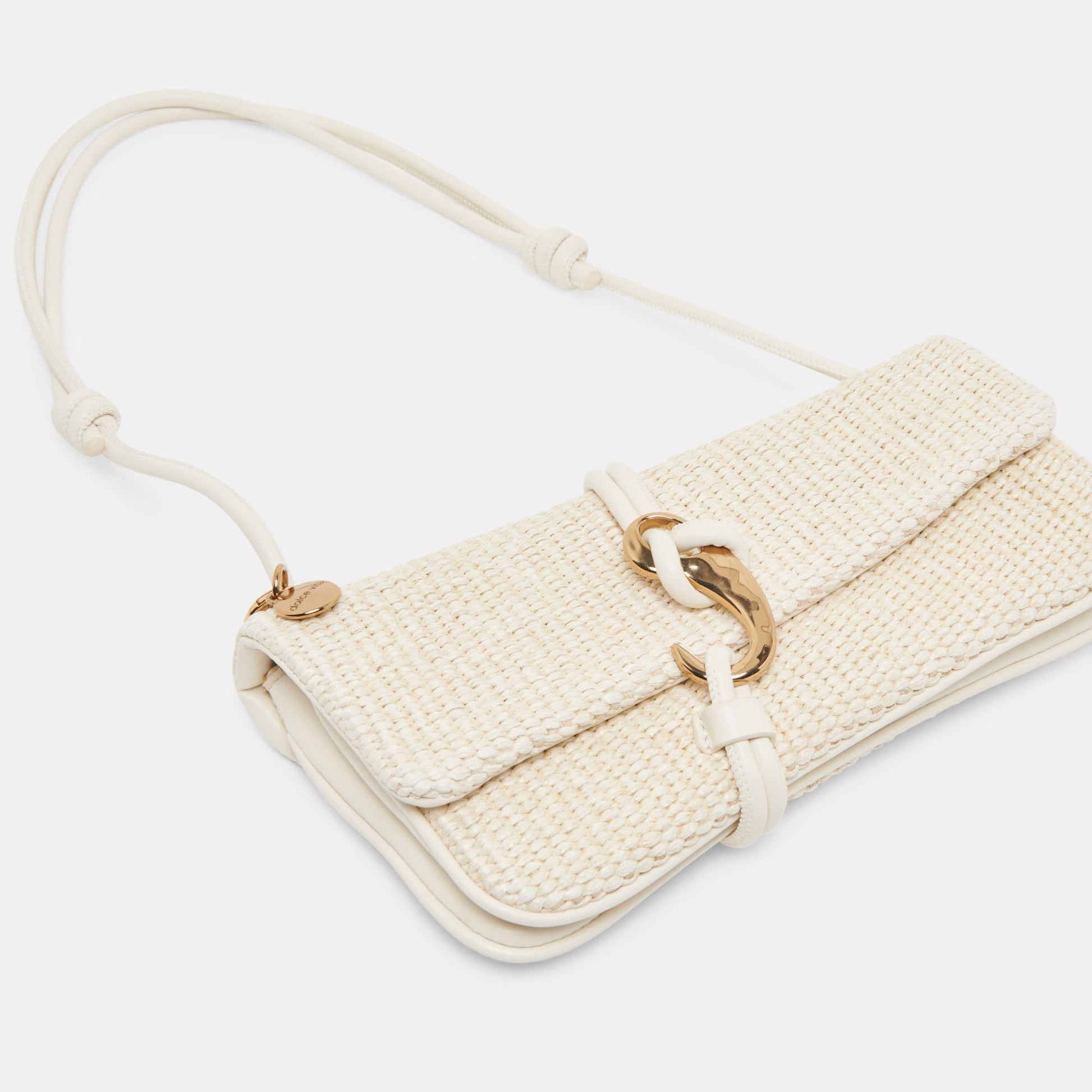Alice Natural Raffia Shoulder Bag Dolce Vita