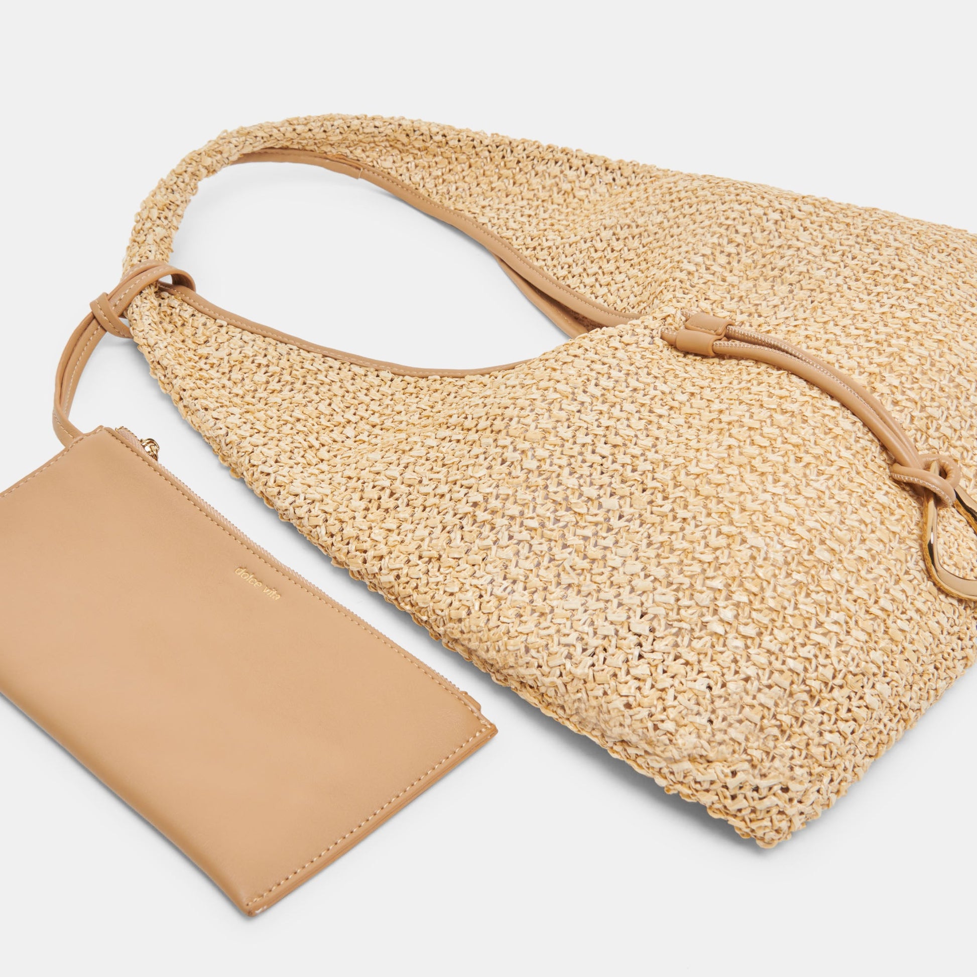 MISSIE TOTE NATURAL RAFFIA Dolce Vita