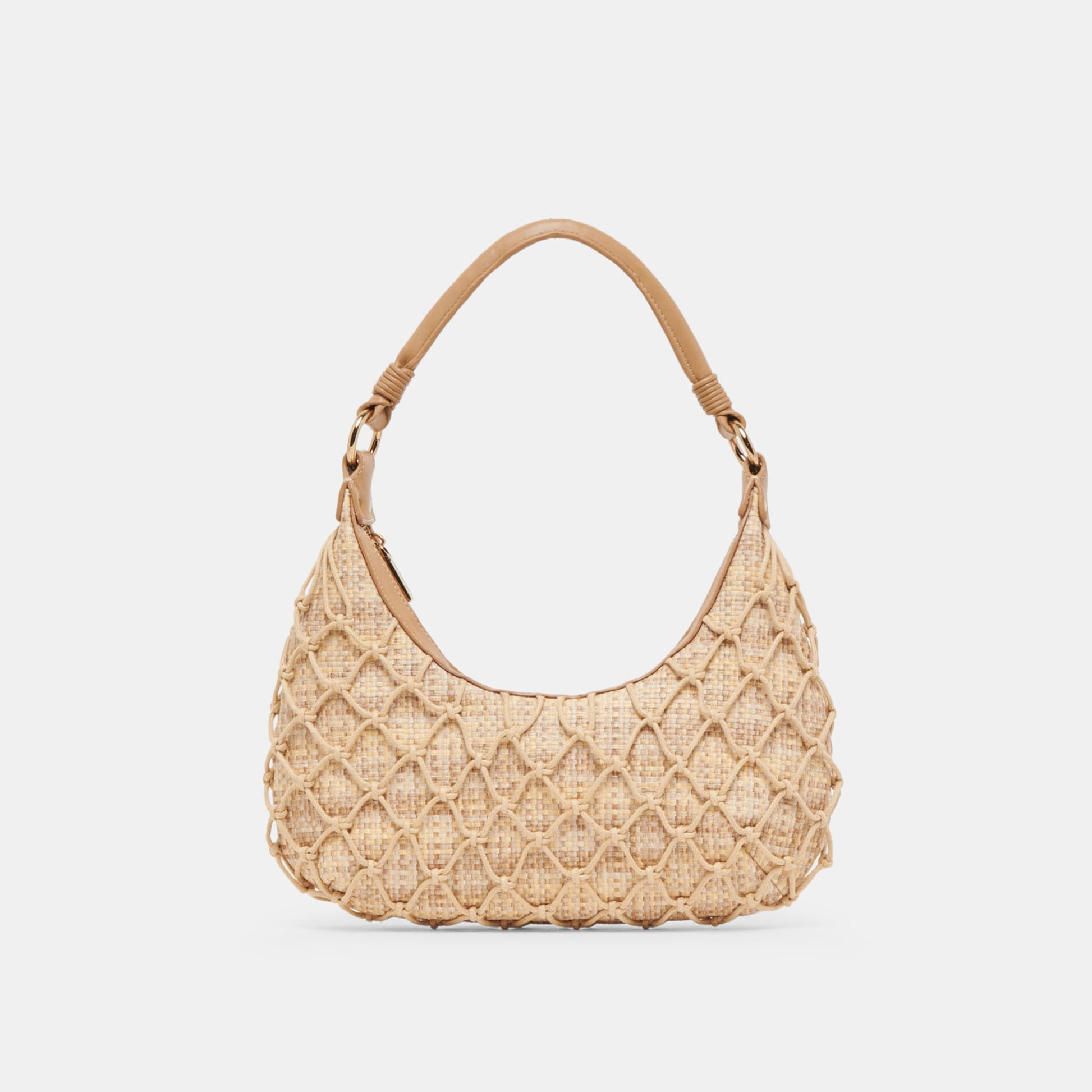 POSITANO SHOULDER BAG NATURAL RAFFIA Dolce Vita