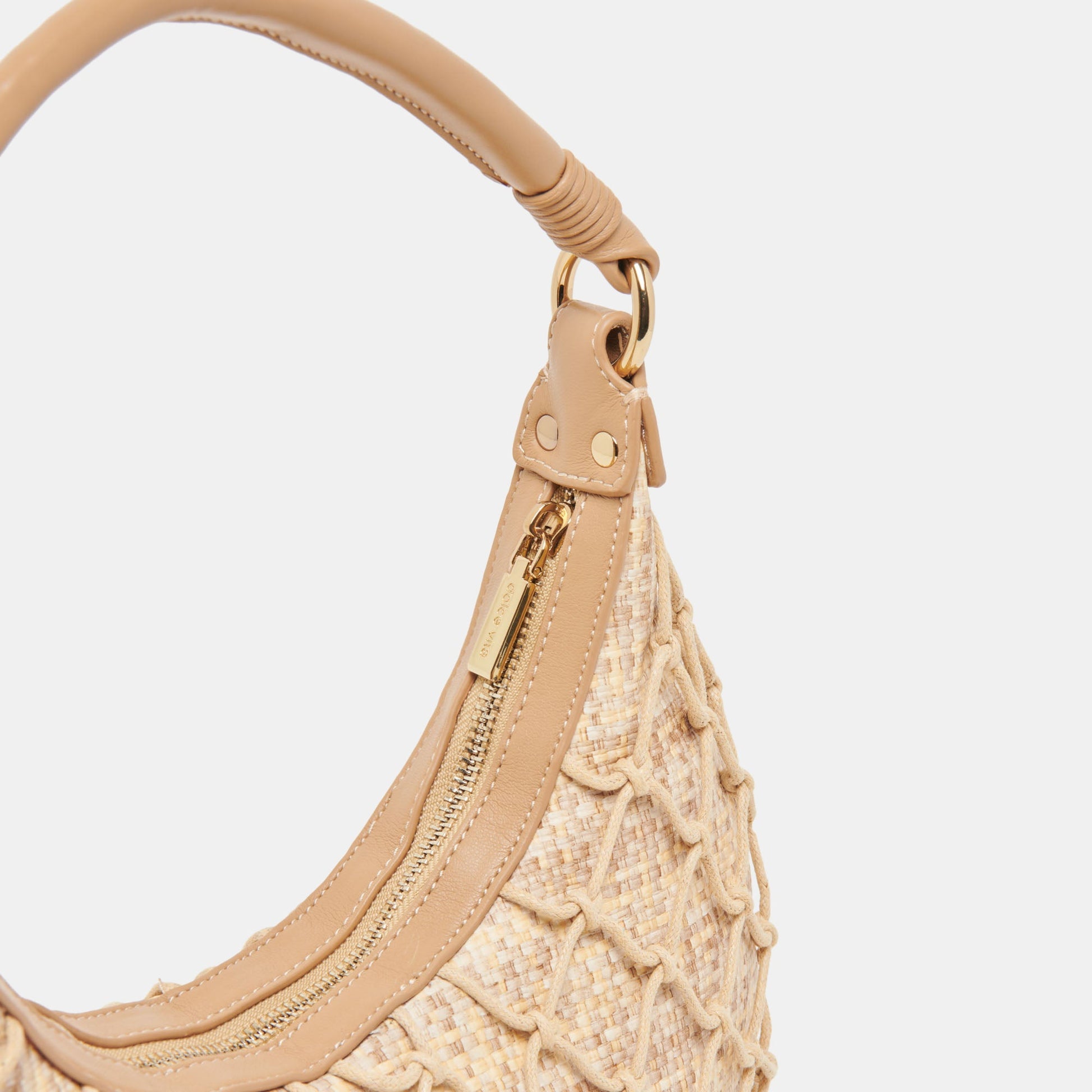 POSITANO SHOULDER BAG NATURAL RAFFIA Dolce Vita
