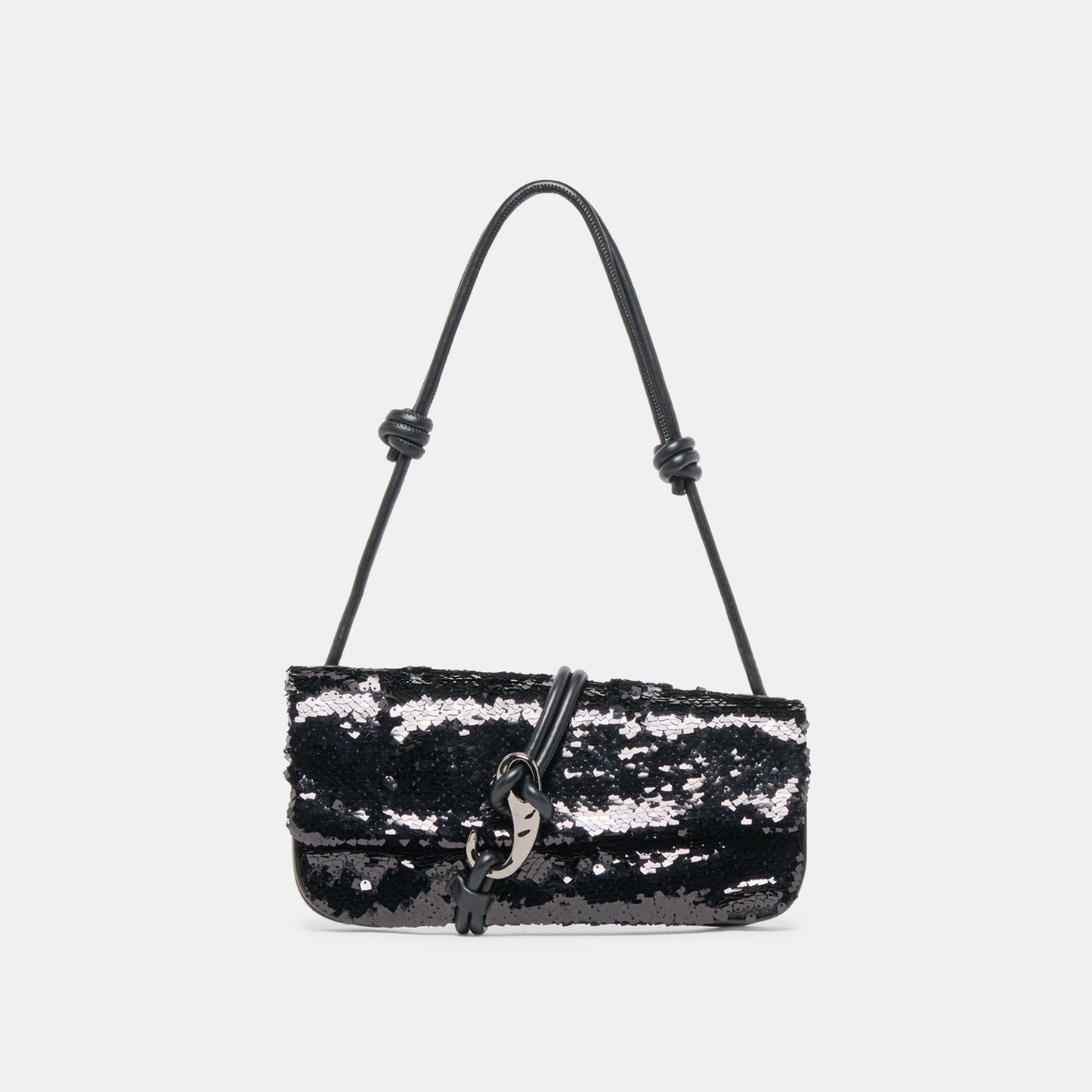 Alice Black Sequin Shoulder Bag Dolce Vita