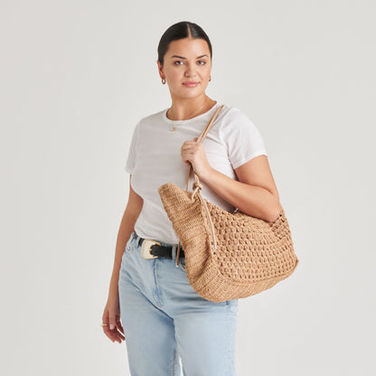 Ravello Natural Raffia Tote Dolce Vita
