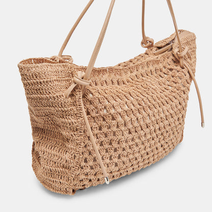 Ravello Natural Raffia Tote Dolce Vita