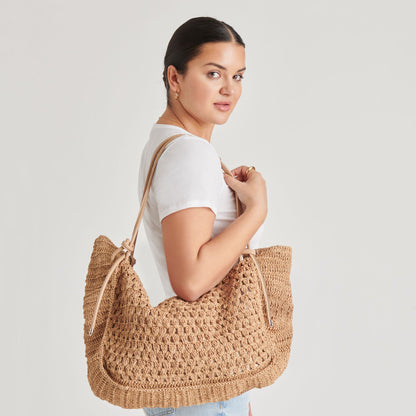 Ravello Natural Raffia Tote Dolce Vita