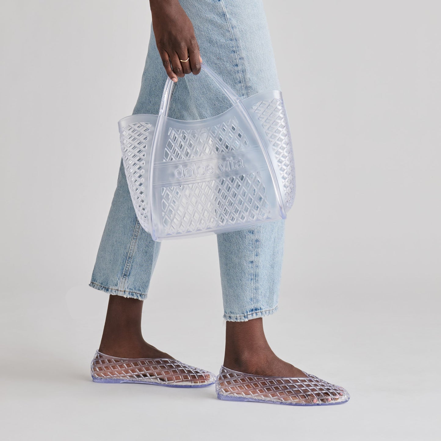 Toast Clear Stella Handbag Dolce Vita