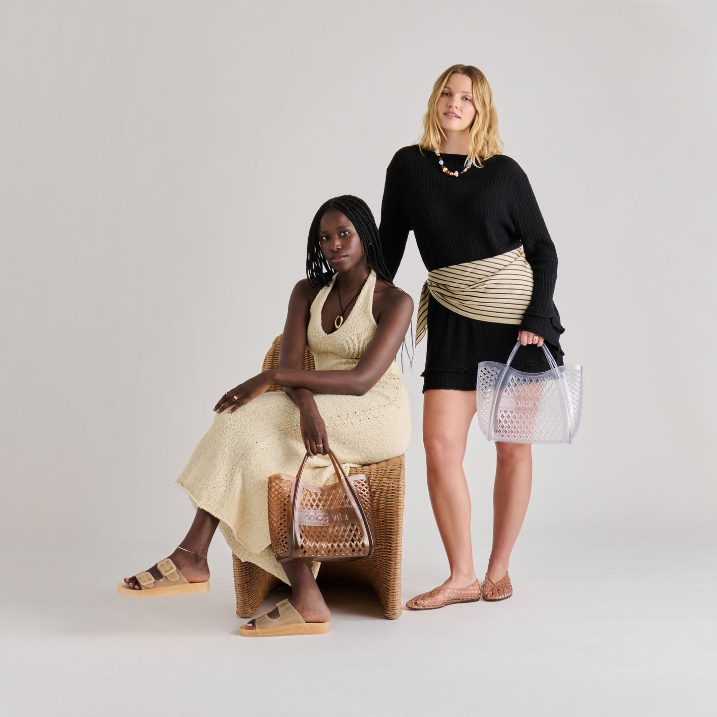 Toast Clear Stella Handbag Dolce Vita
