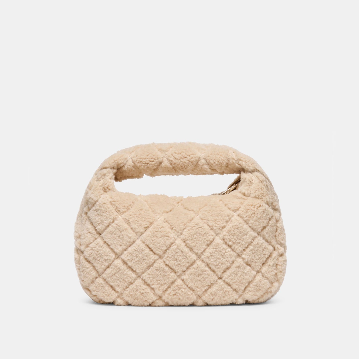 Frankie Natural Plush Handbag Dolce Vita