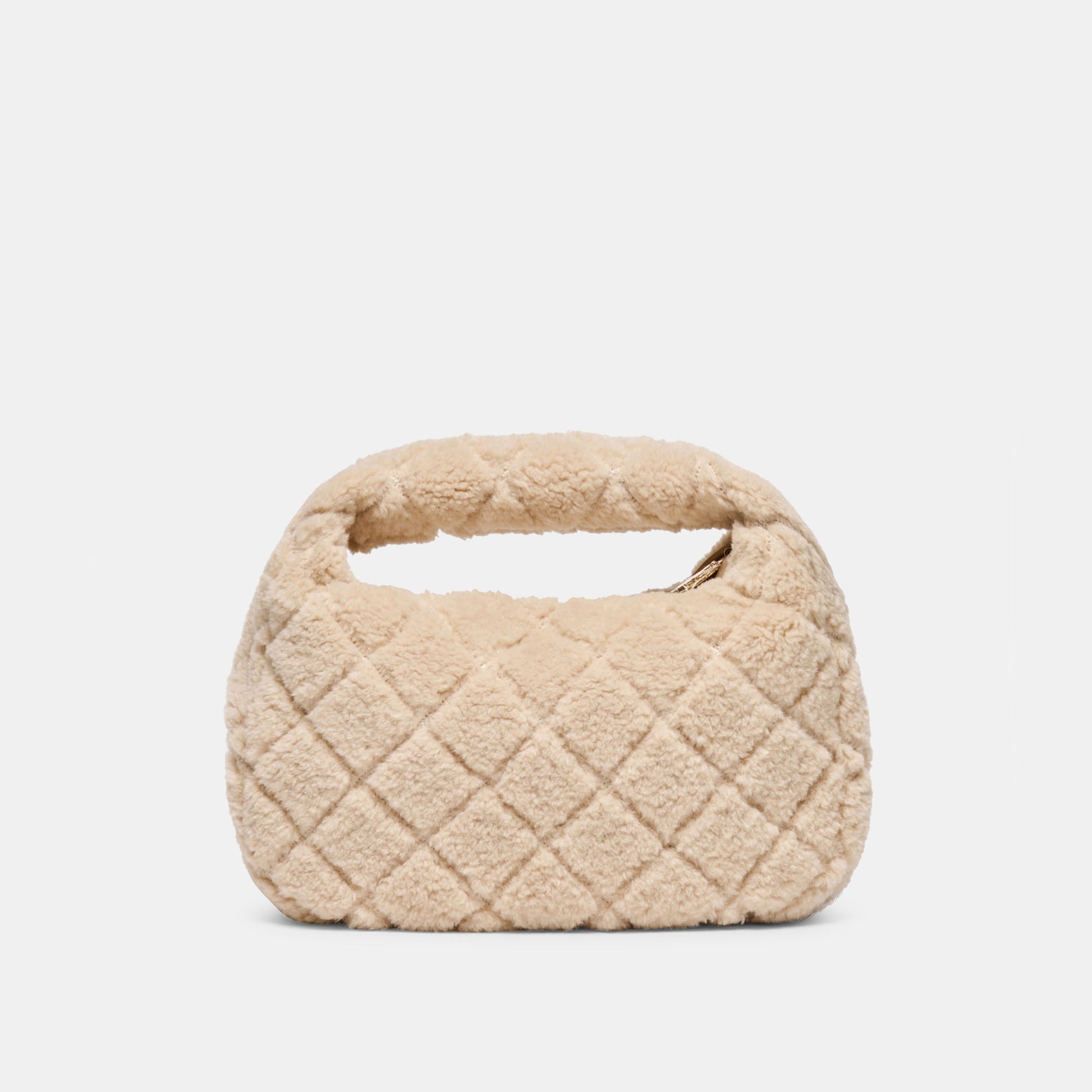 Frankie Natural Plush Handbag Dolce Vita