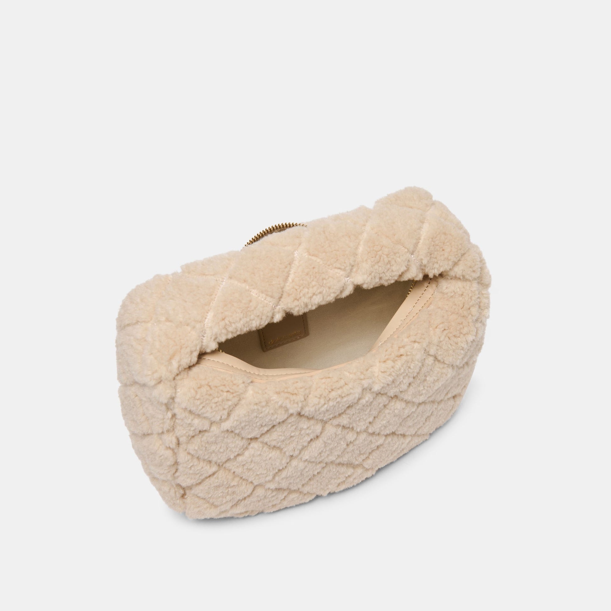 Frankie Natural Plush Handbag Dolce Vita