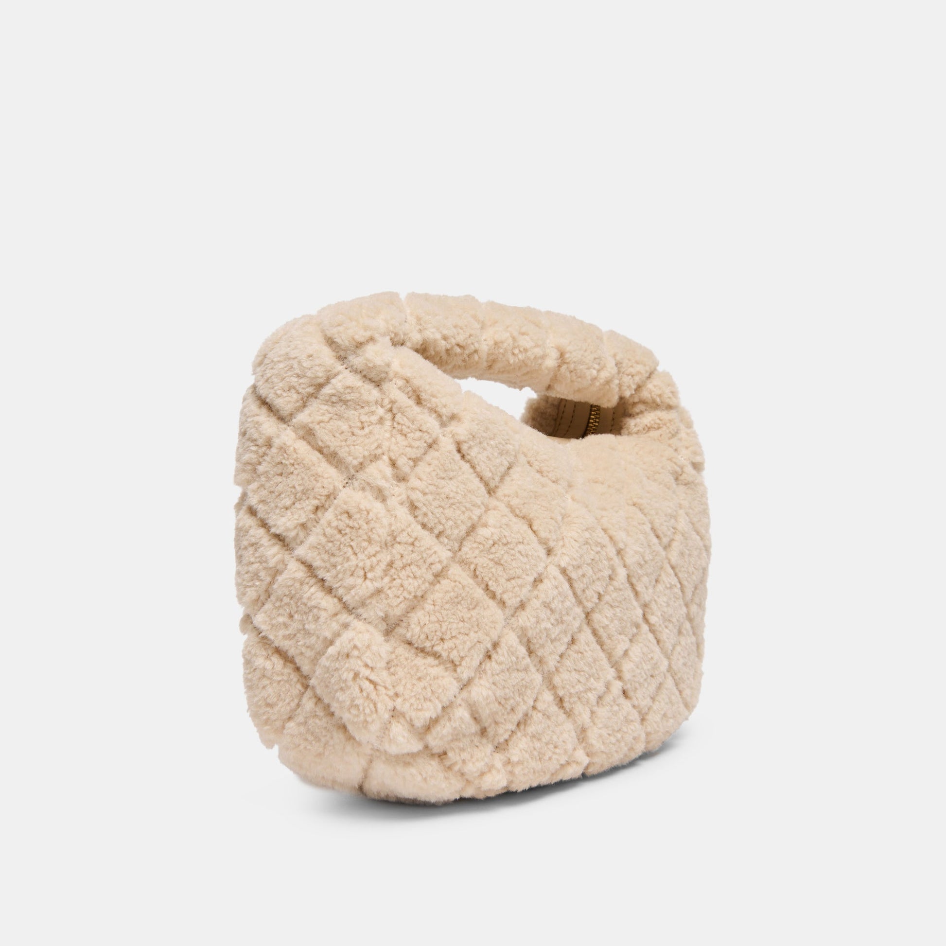 Frankie Natural Plush Handbag Dolce Vita