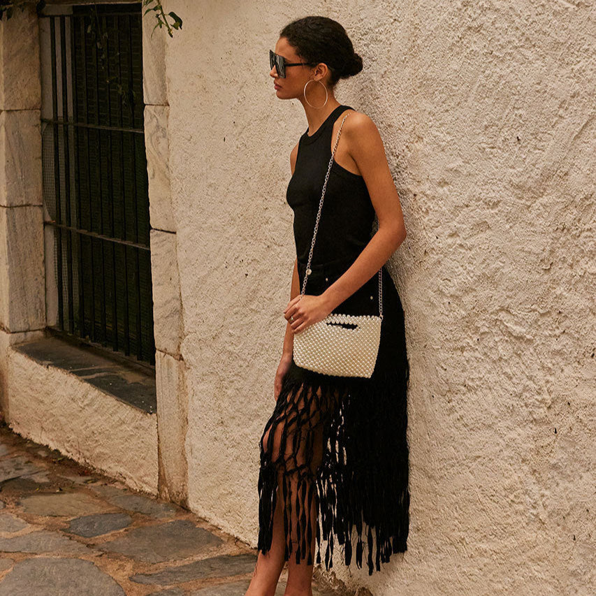 LINZY HANDBAG PEARL Dolce Vita