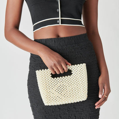LINZY HANDBAG PEARL Dolce Vita