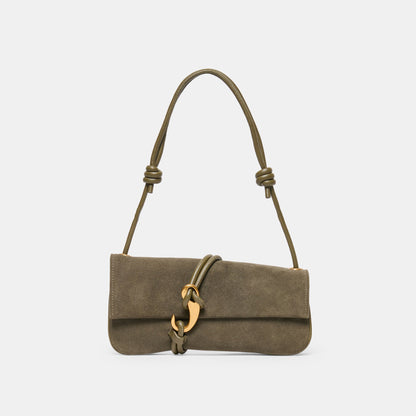 Alice Olive Suede Shoulder Bag Dolce Vita