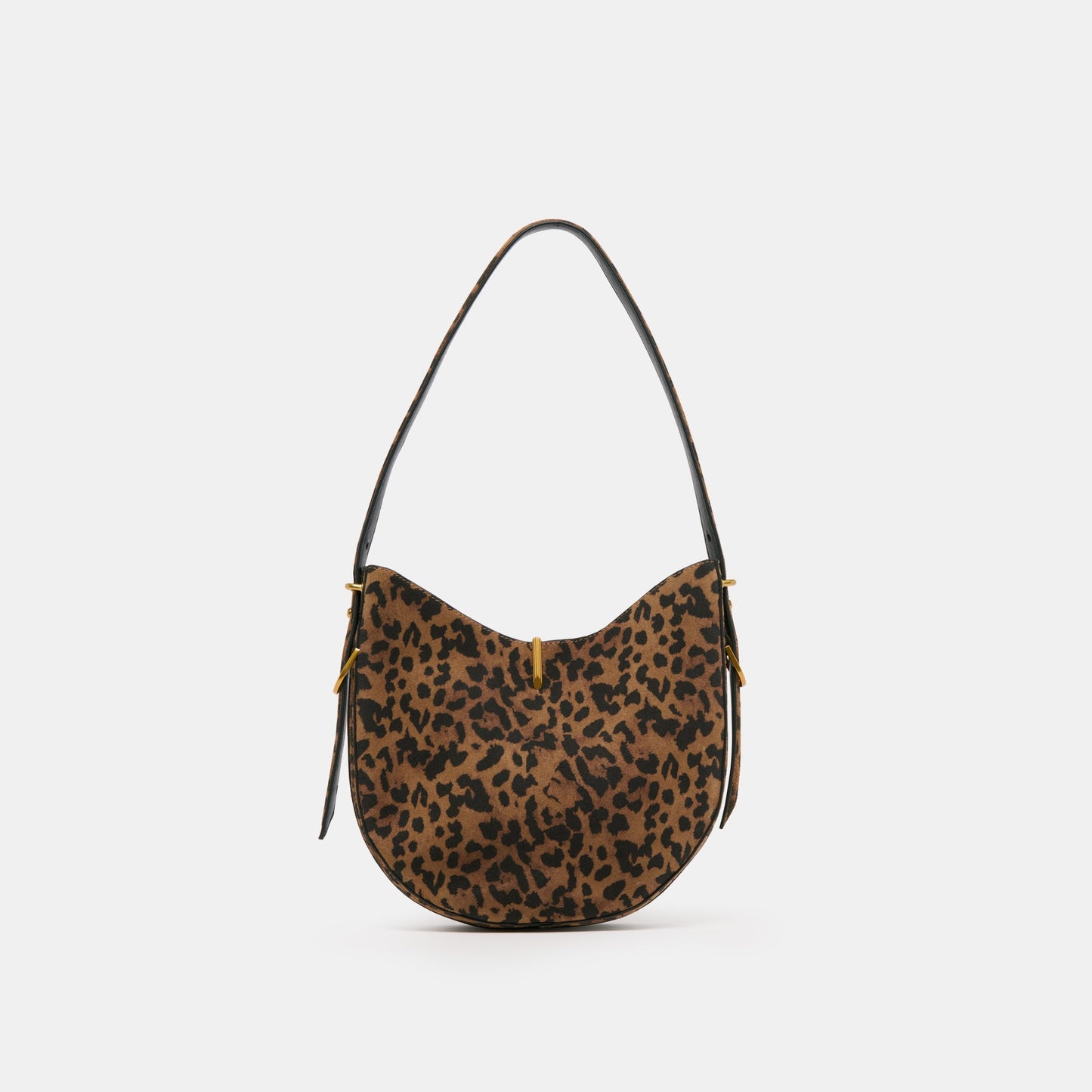 Bree Leopard Suede Shoulder Bag Dolce Vita