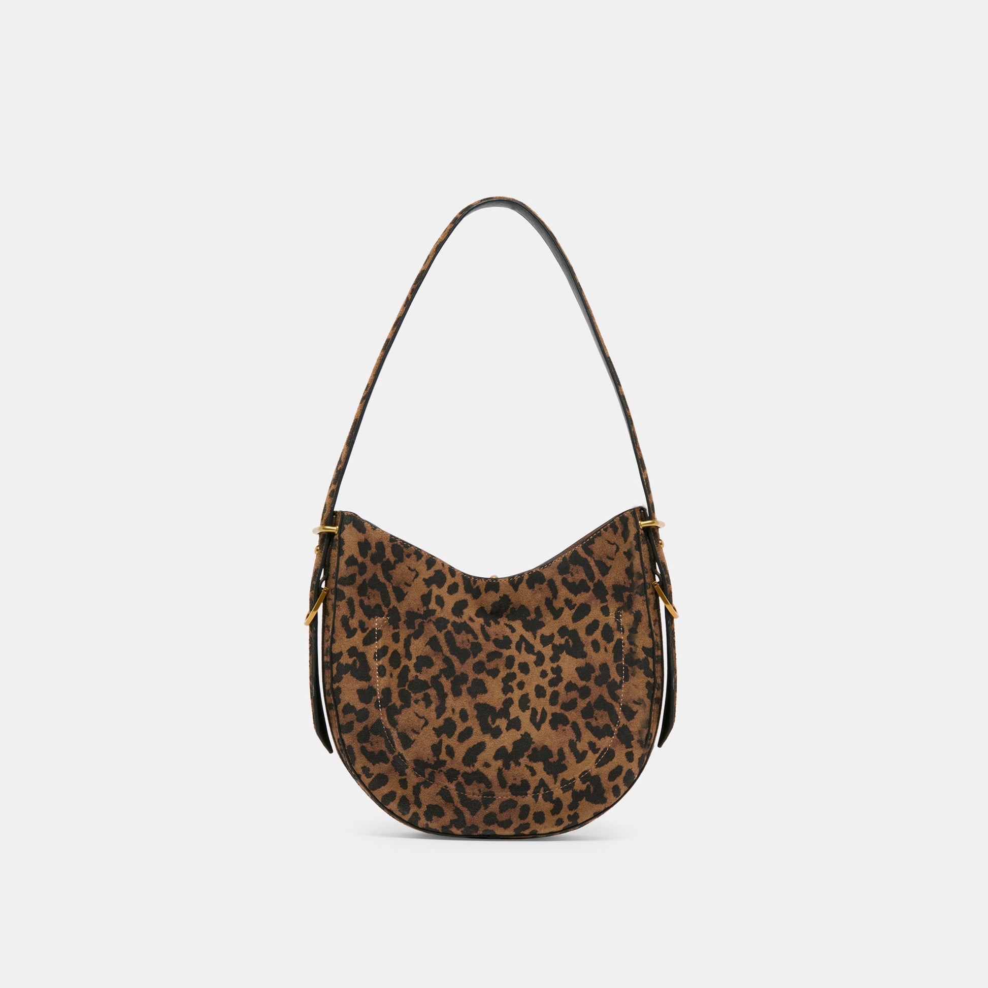 Bree Leopard Suede Shoulder Bag Dolce Vita